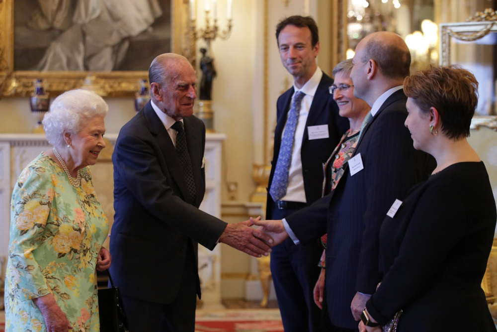 BioClad visits The Palace as Queens Award for Enterprise Winner 2017