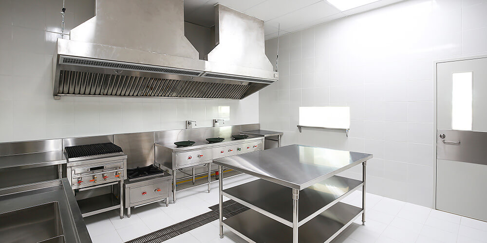 Hygienic Wall Cladding in Kitchen